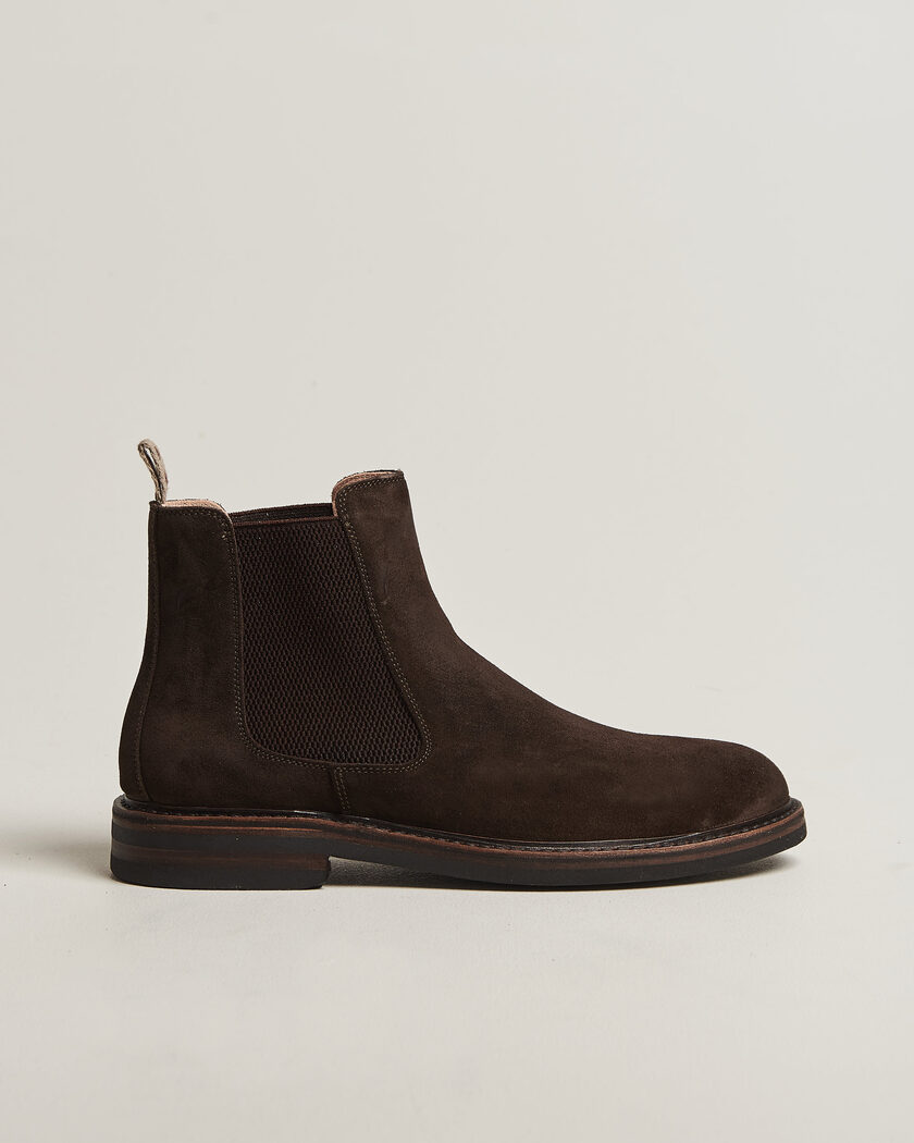 Astorflex Kudoflex Dainite Chelsea Boot Dark Brown Suede – Braun