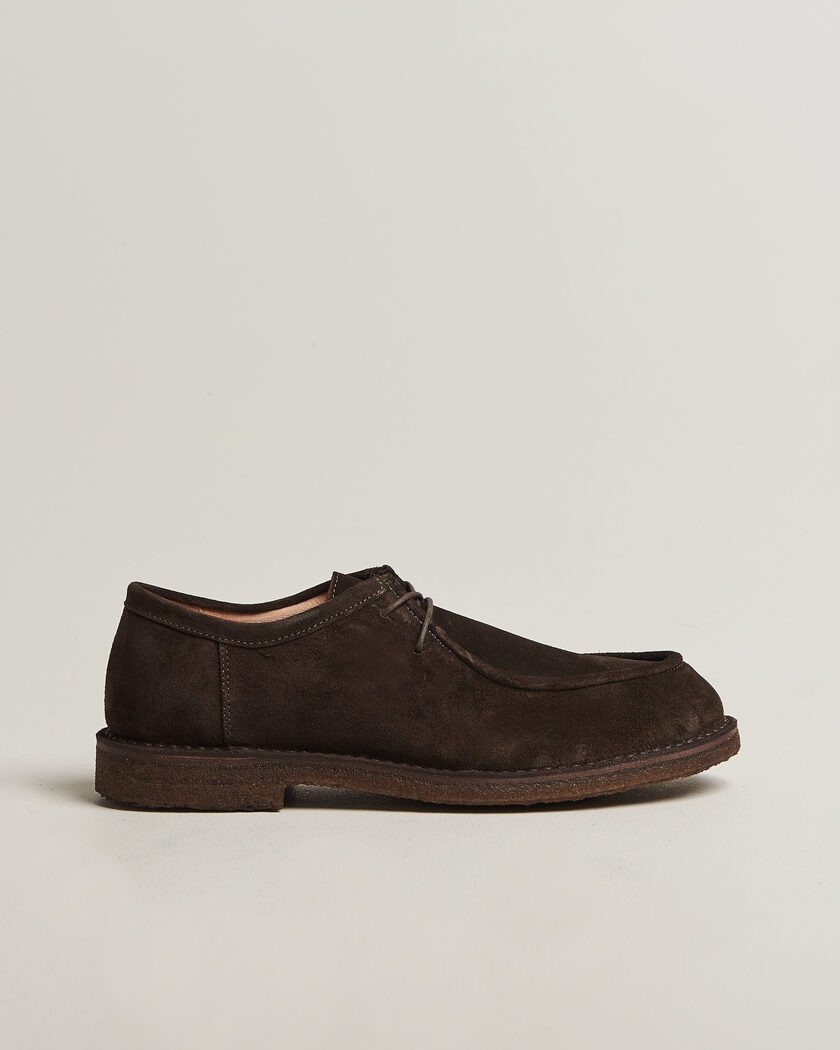 Astorflex Artflex Moc Toe Dark Brown Suede – Braun