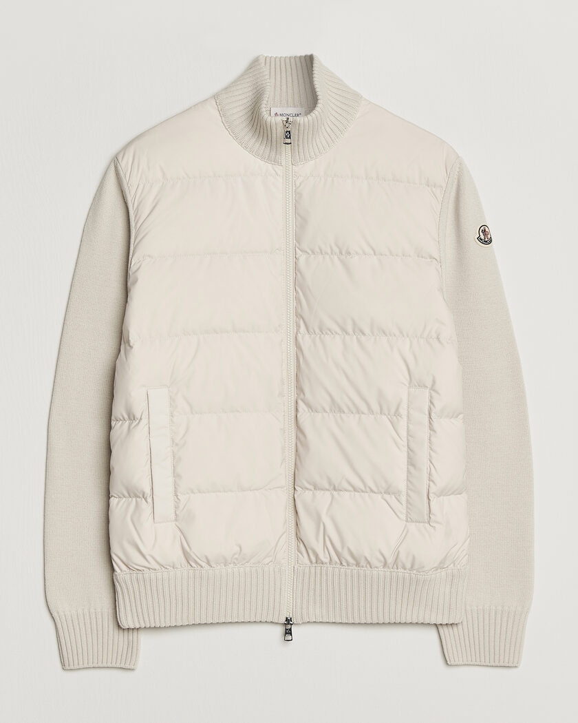 Moncler Padded Hybrid Jacket Grey – Grau