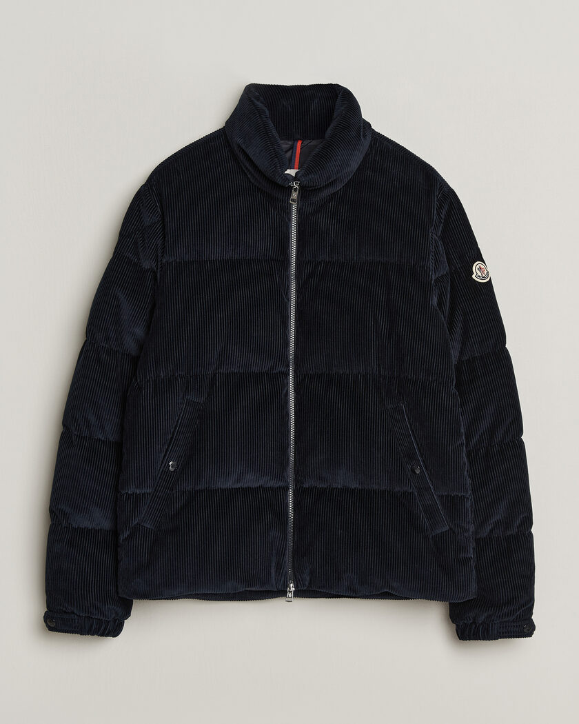 Moncler Esparron Corduroy Jacket Navy – Blau