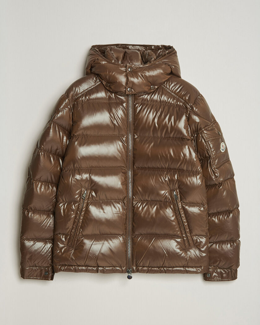 Moncler Maya Jacket Brown – Braun