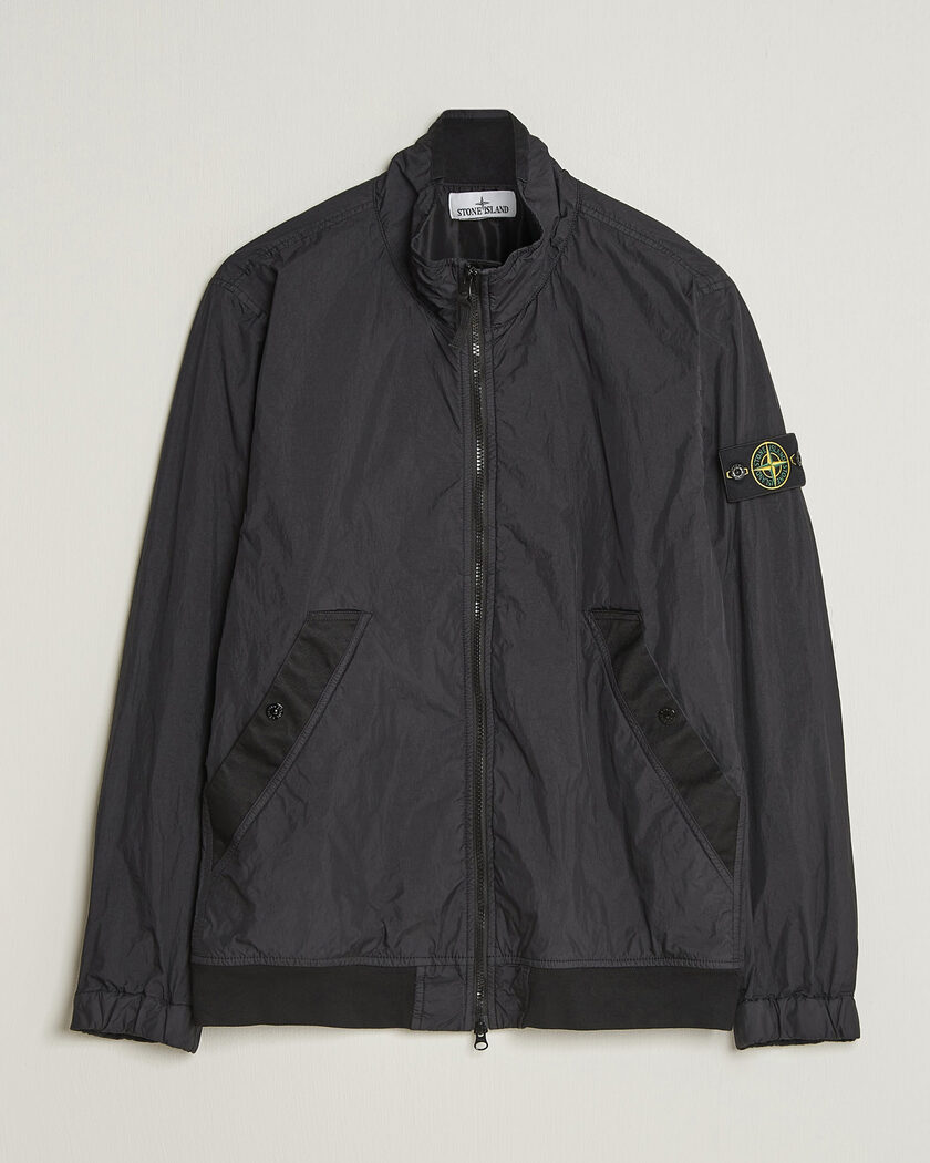 Stone Island Crinkle Reps Jacket Black – Schwarz