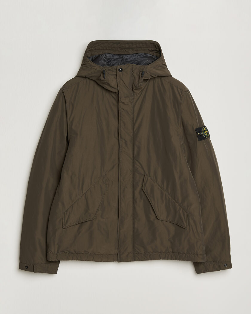 Stone Island Micro Twill Hood Jacket Coal Grey – Grau