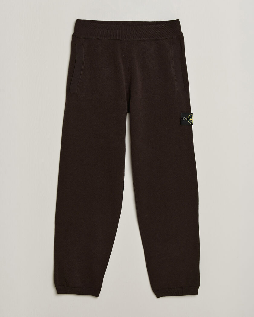 Stone Island Plush Stitch Stretch Wool Pants Coal Grey – Braun