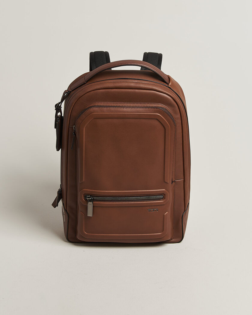 TUMI Harrison Bradner Backpack Cognac Bombe – Braun