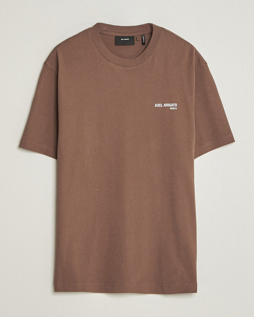 Axel Arigato Legacy T-Shirt Coffee Brown – Braun