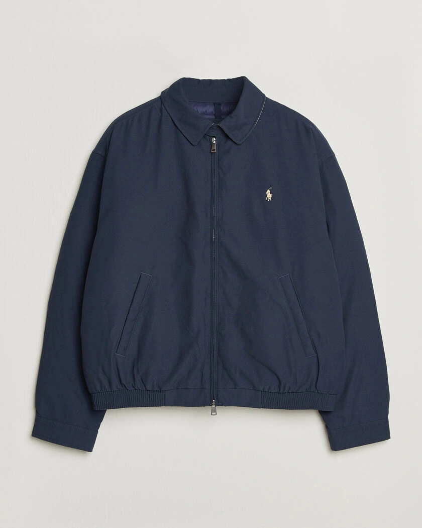 Polo Ralph Lauren Woven Twill Windbreaker Refined Navy – Blau