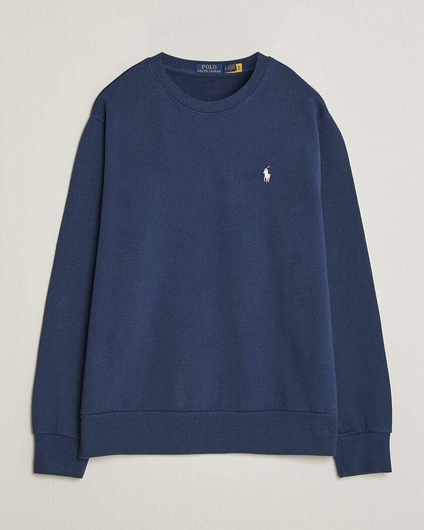 Polo Ralph Lauren Loopback Terry Sweatshirt Cruise Navy – Blau