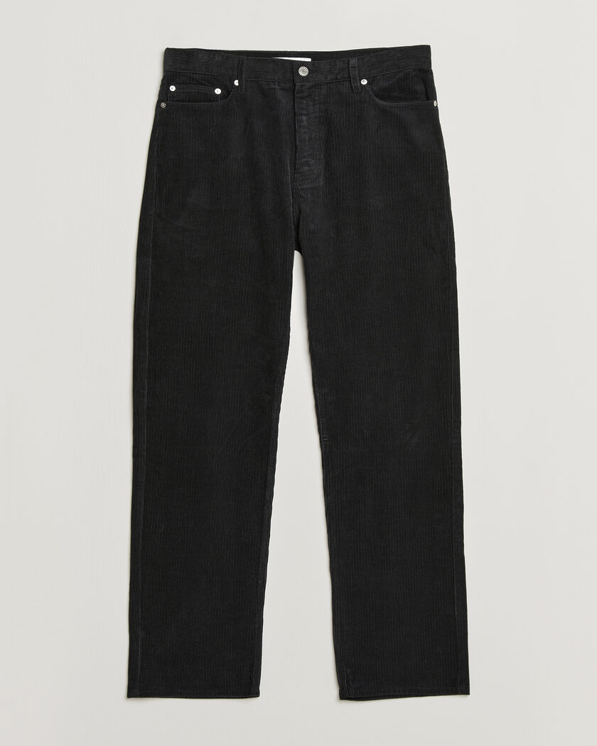 Samsøe Samsøe Eddie Corduroy Trousers Black – Schwarz