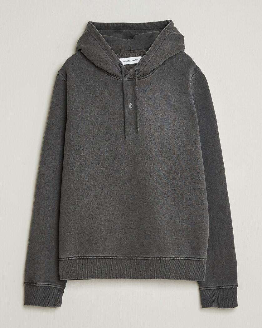 Samsøe Samsøe Ollie Washed Hoodie Black – Schwarz