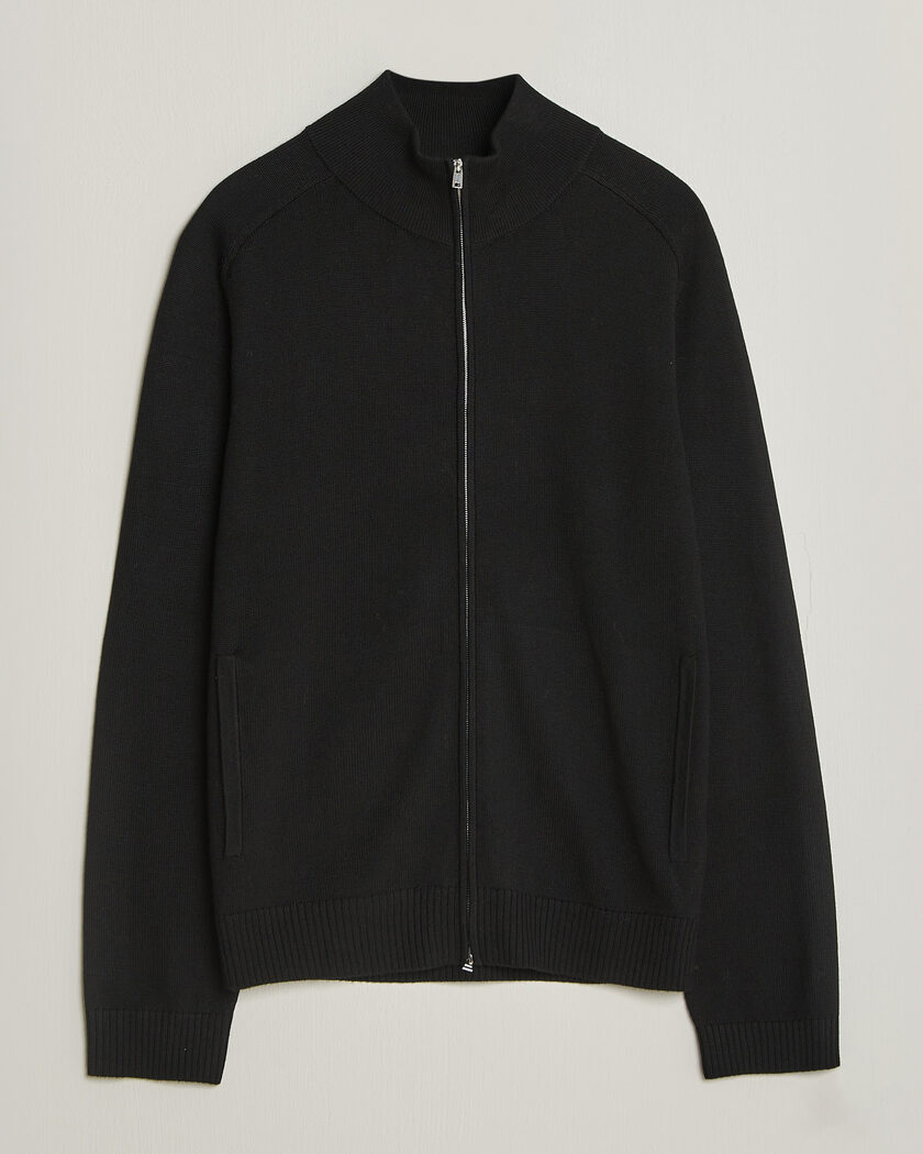 Tiger of Sweden Cassian Wool Full Zip Black – Schwarz