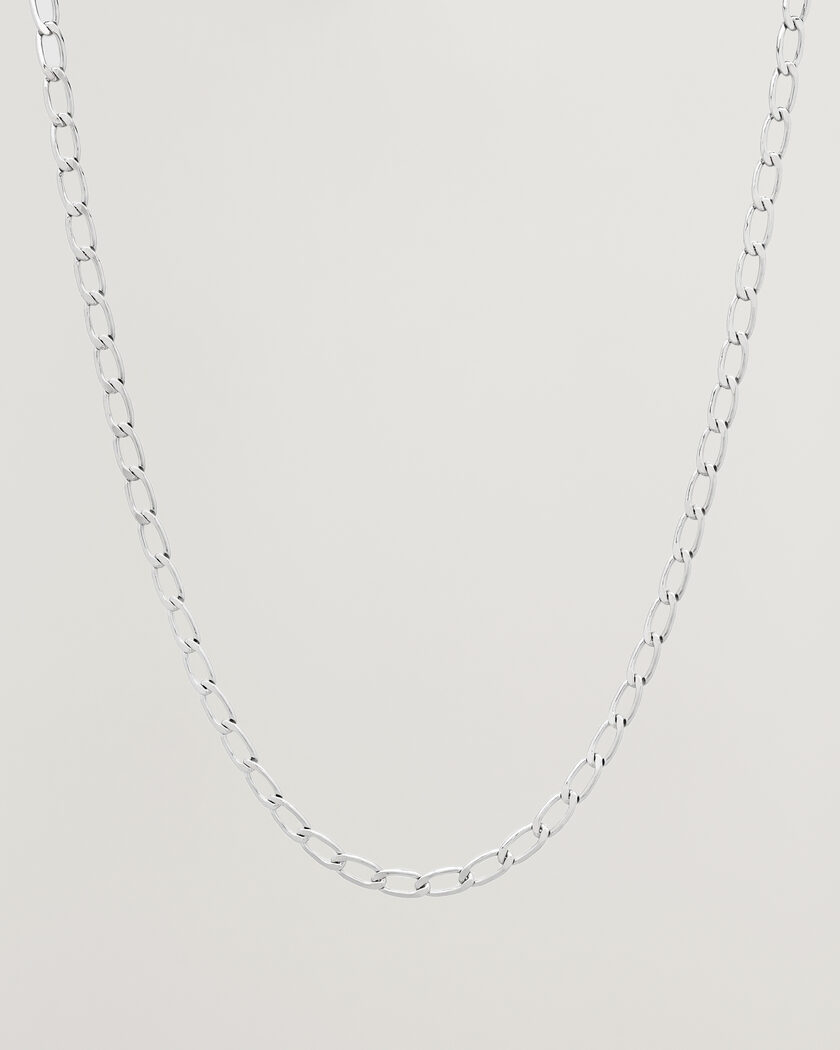 Tom Wood Arlo Medium Chain Silver – Silber