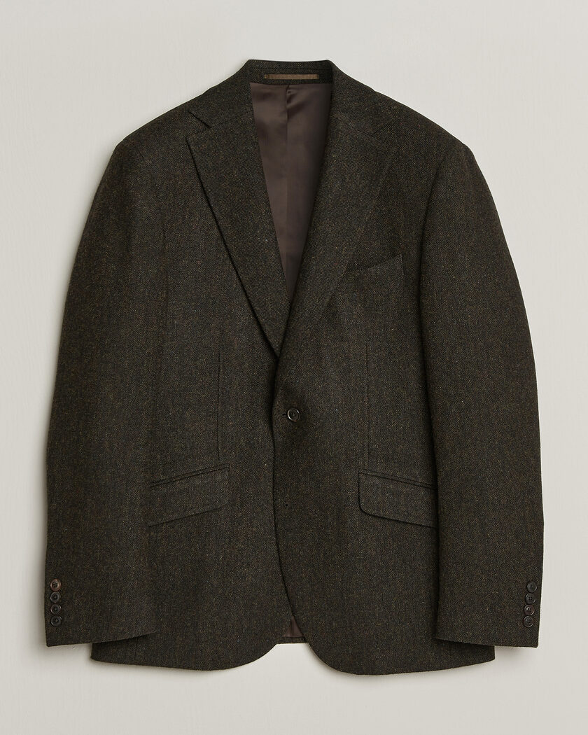 Walker Slater Edward Shetland Wool Donegal Blazer Brown – Braun