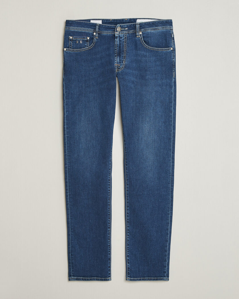 Tramarossa Michelangelo Stretch Jeans Mid Blue – Blau