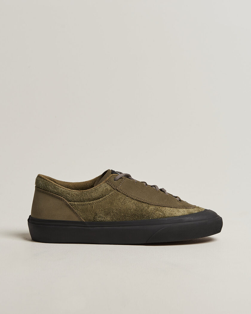 Stone Island Low Top Suede Sneaker Military Green – Grün