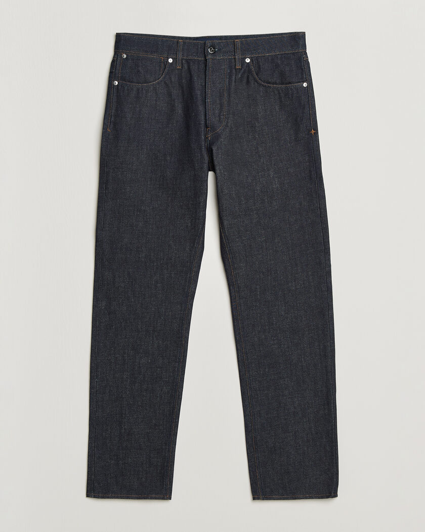 Stone Island Regular Straight Fit Indigo Jeans Blue Raw – Blau