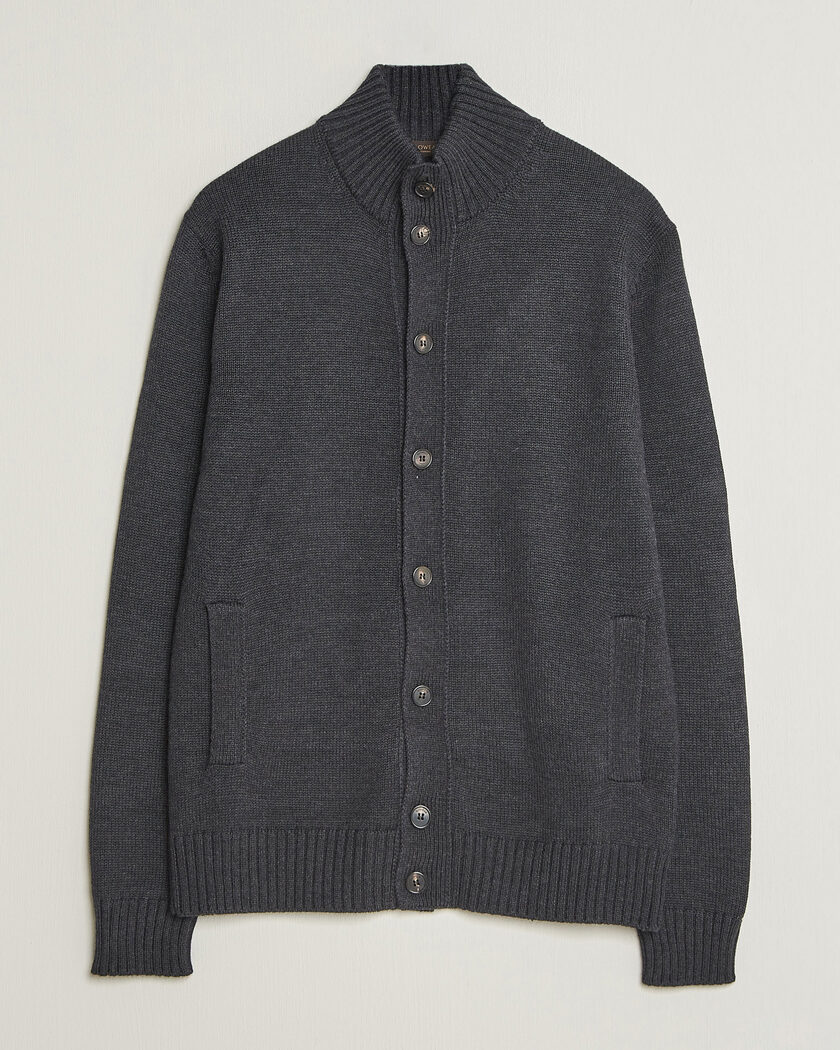 Zanone Virgin Merino Wool Chioto Grey Melange – Grau