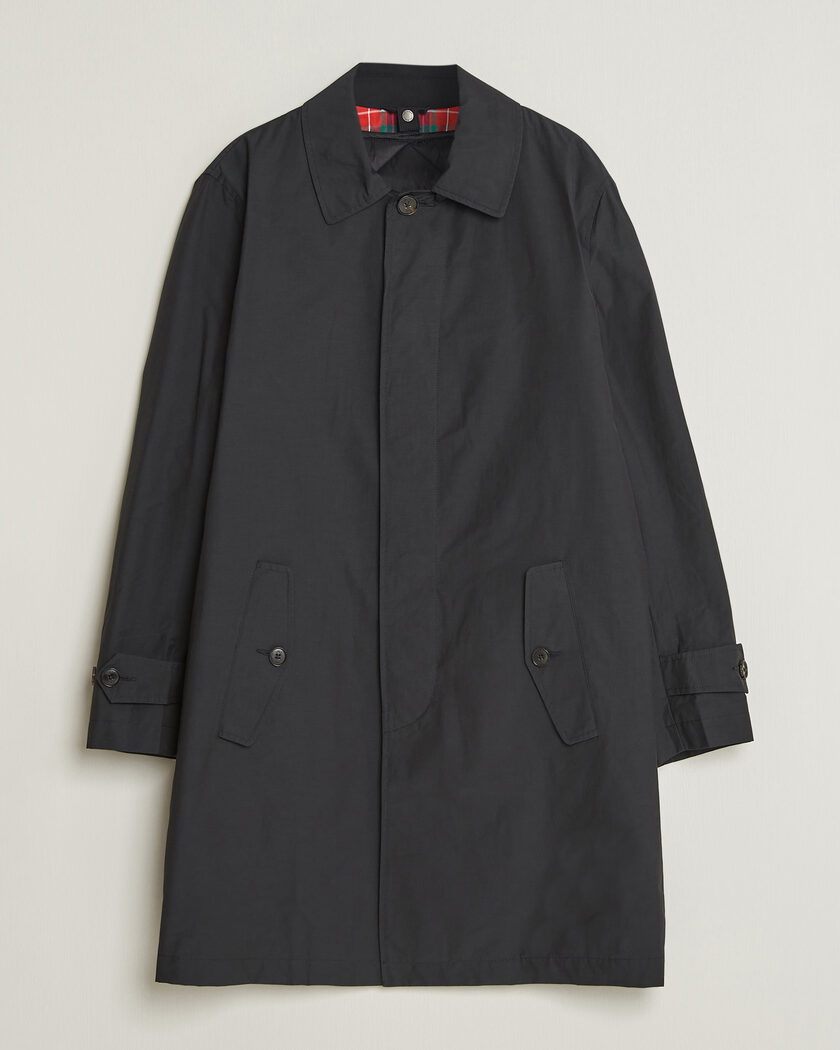 Baracuta G10 Detachable Cloth Coat Dark Navy – Blau