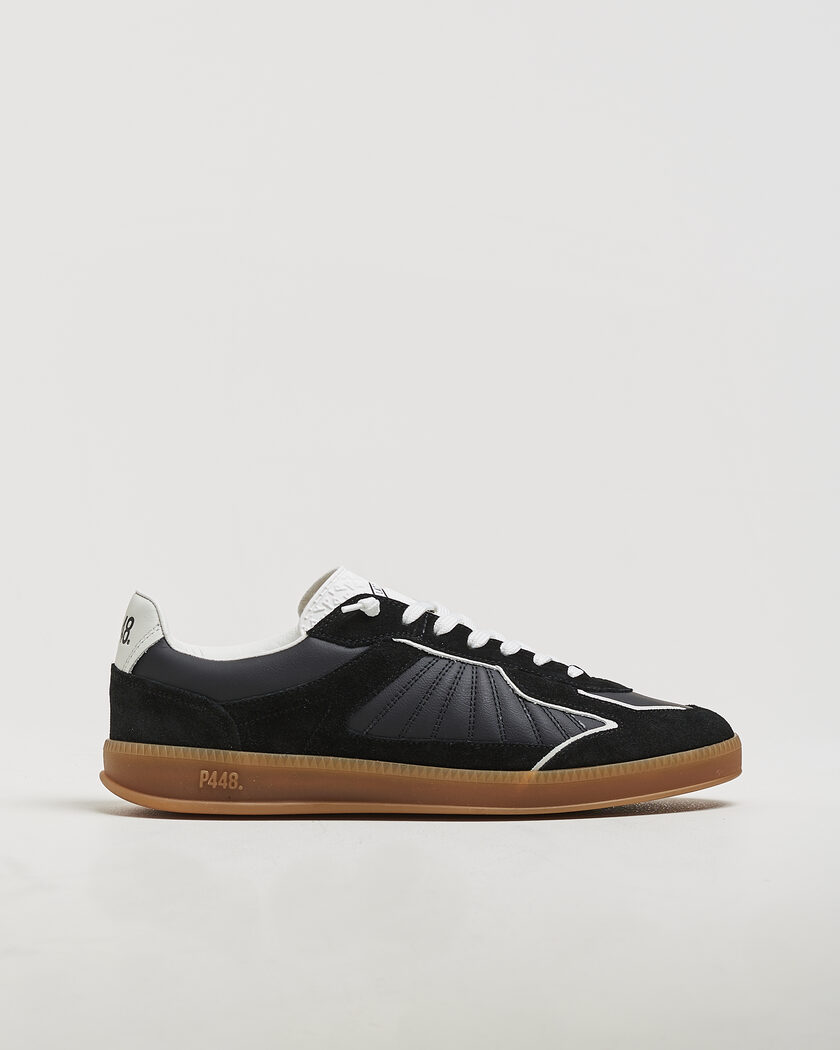 P448 Marte Leather/Suede Sneaker Black – Schwarz
