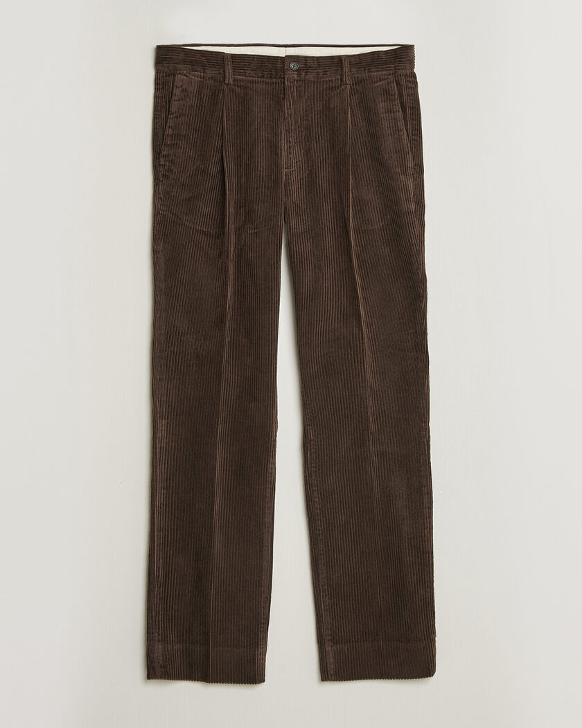 Gant Corduroy Trousers Black Brown – Braun