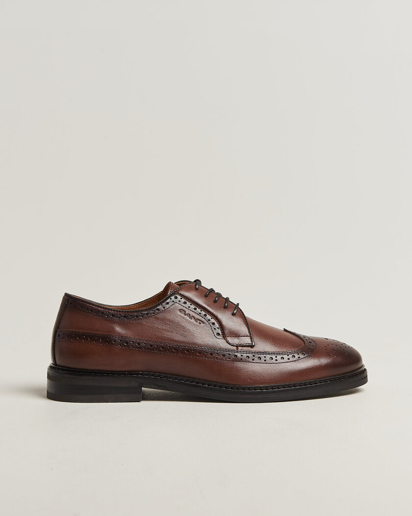 Gant Bidford Leather Brogues Cognac – Braun