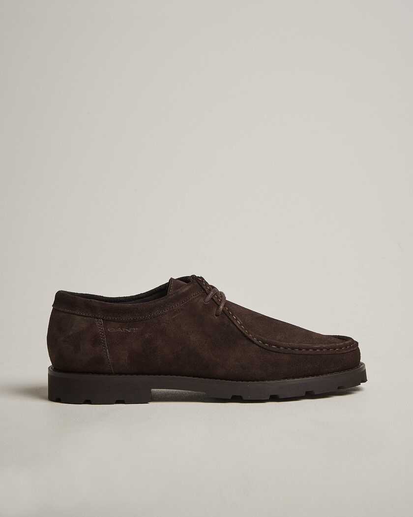 Gant Tratton Suede Derby Espresso Brown – Braun