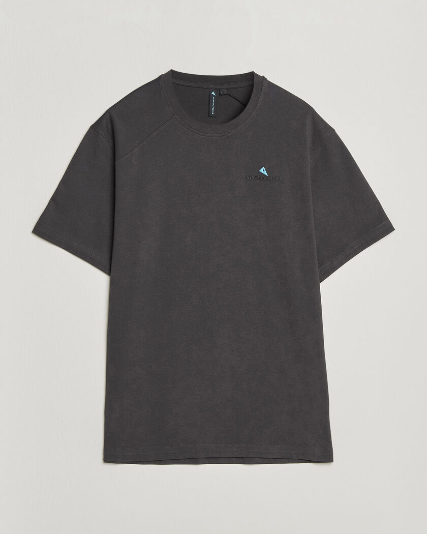 Klättermusen Root Logo T-Shirt Raven – Schwarz