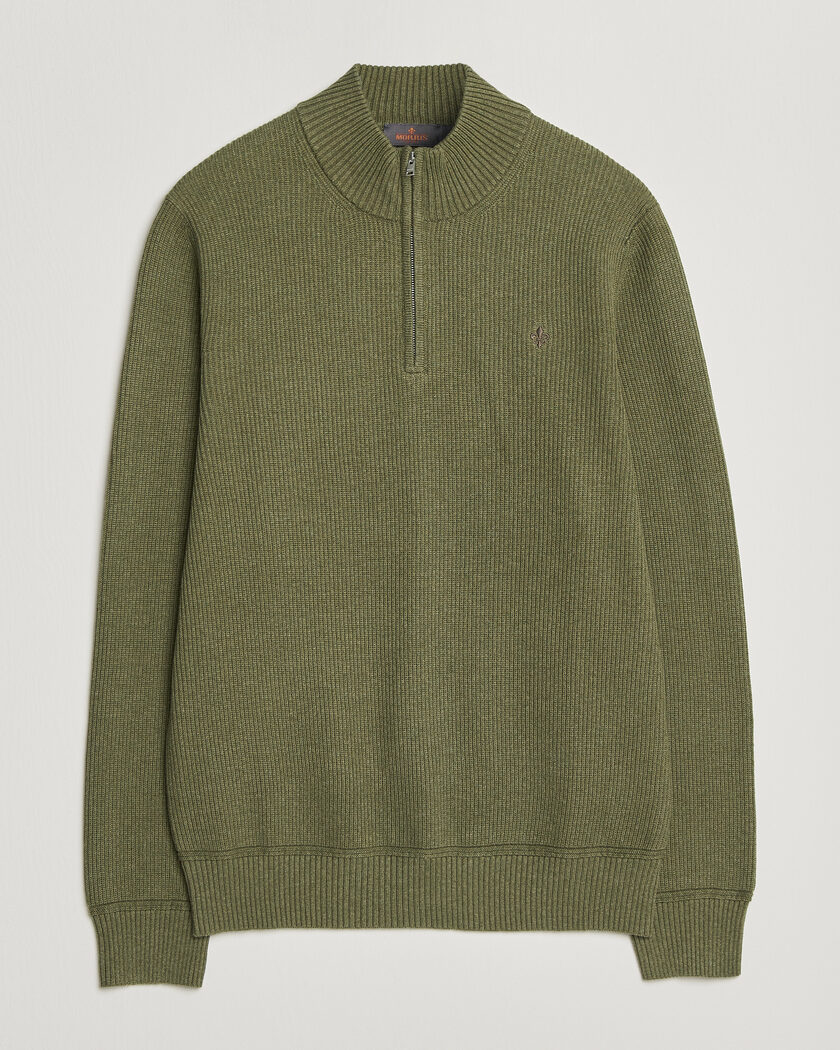 Morris Colin Half Zip Olive – Grün
