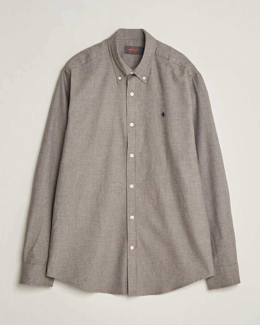Morris Watts Flannel Shirt Grey – Grau
