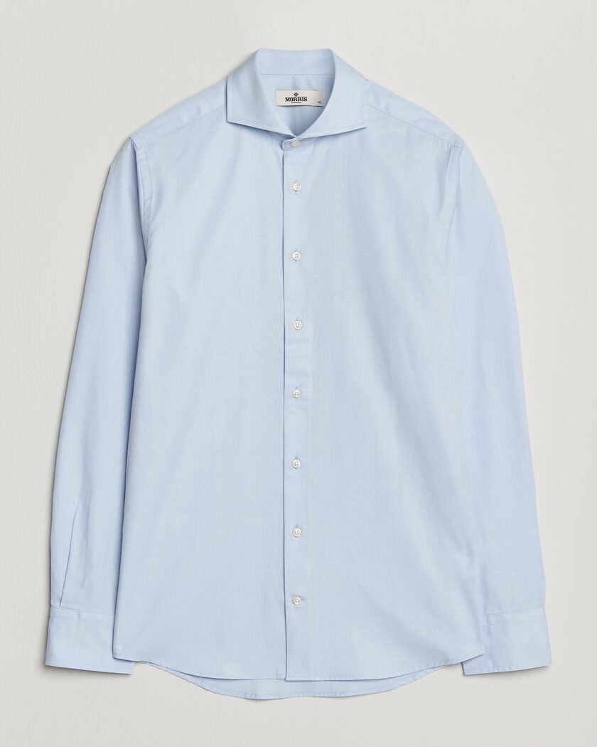 Morris Twill Shirt Light Blue – Blau