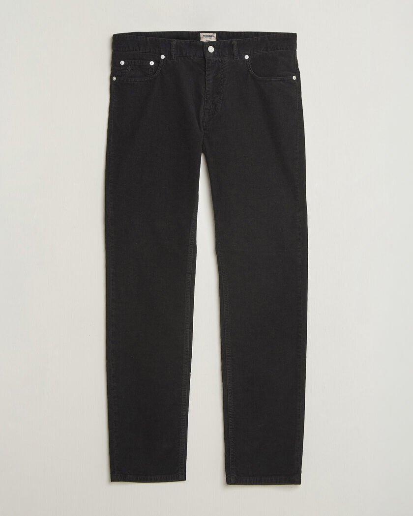 Morris James Cord 5-Pocket Pants Black – Schwarz