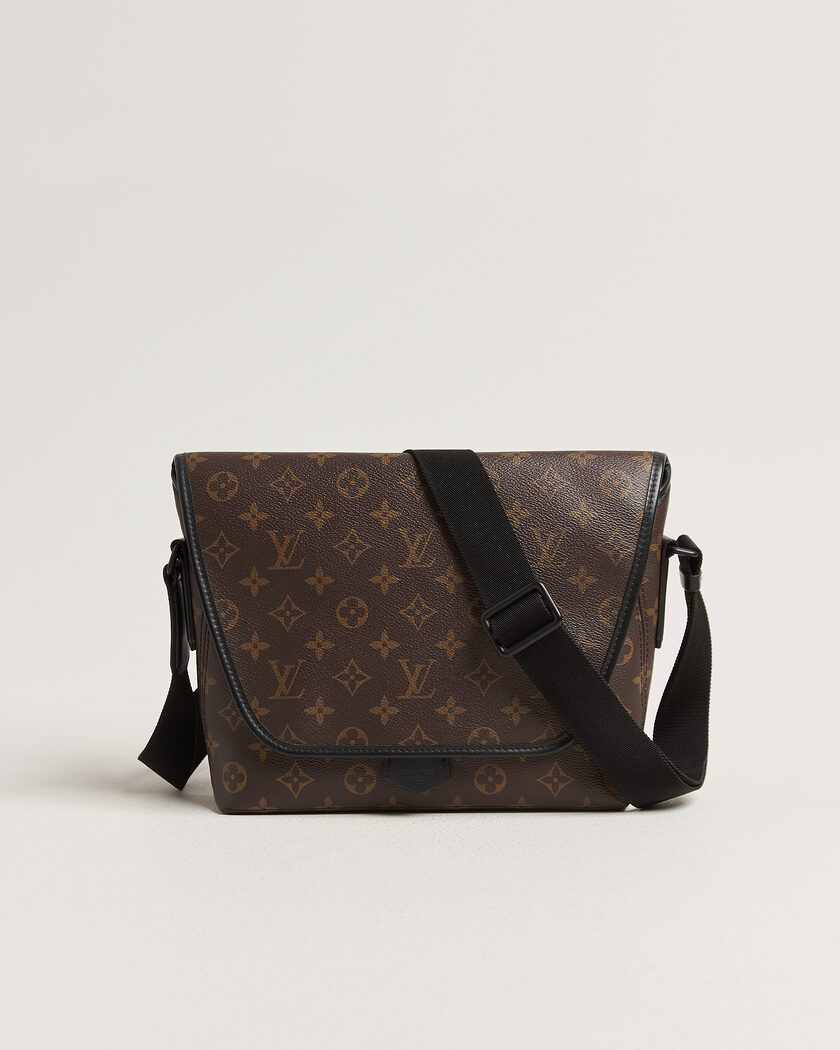 Louis Vuitton Pre-Owned Messenger Bag Monogram Macassar – Braun