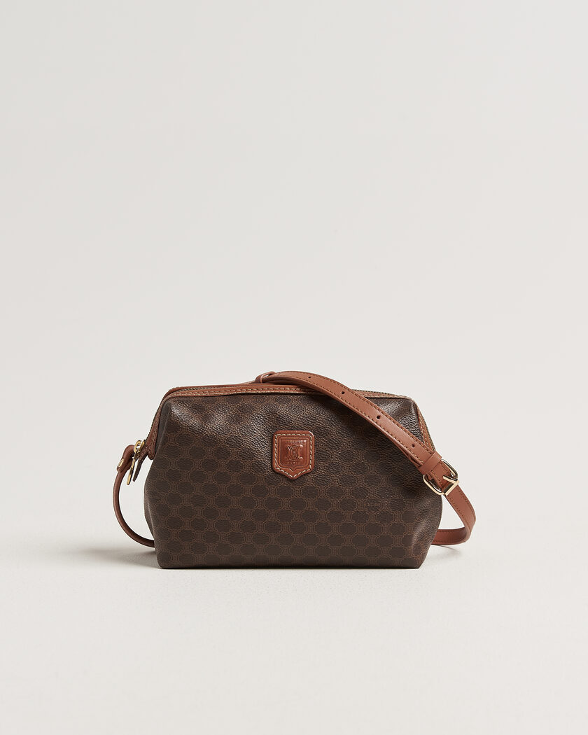 Celine Pre-Owned Macadame Pouch Bag Monogram – Braun
