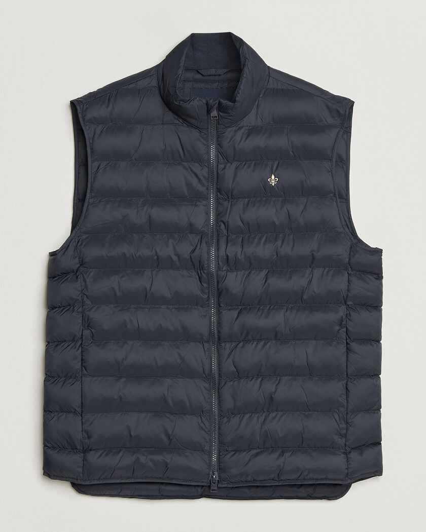Morris Norfolk Liner Vest Blue – Blau