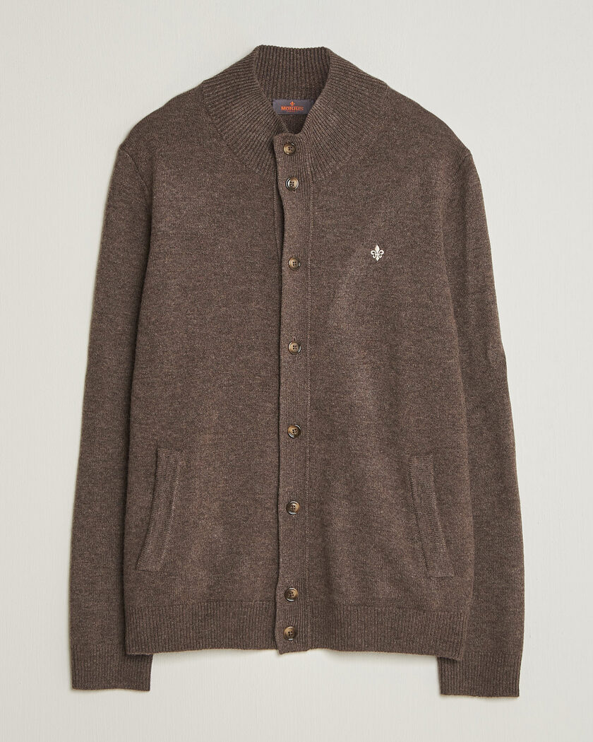 Morris Hertford Button Cardigan Brown – Braun