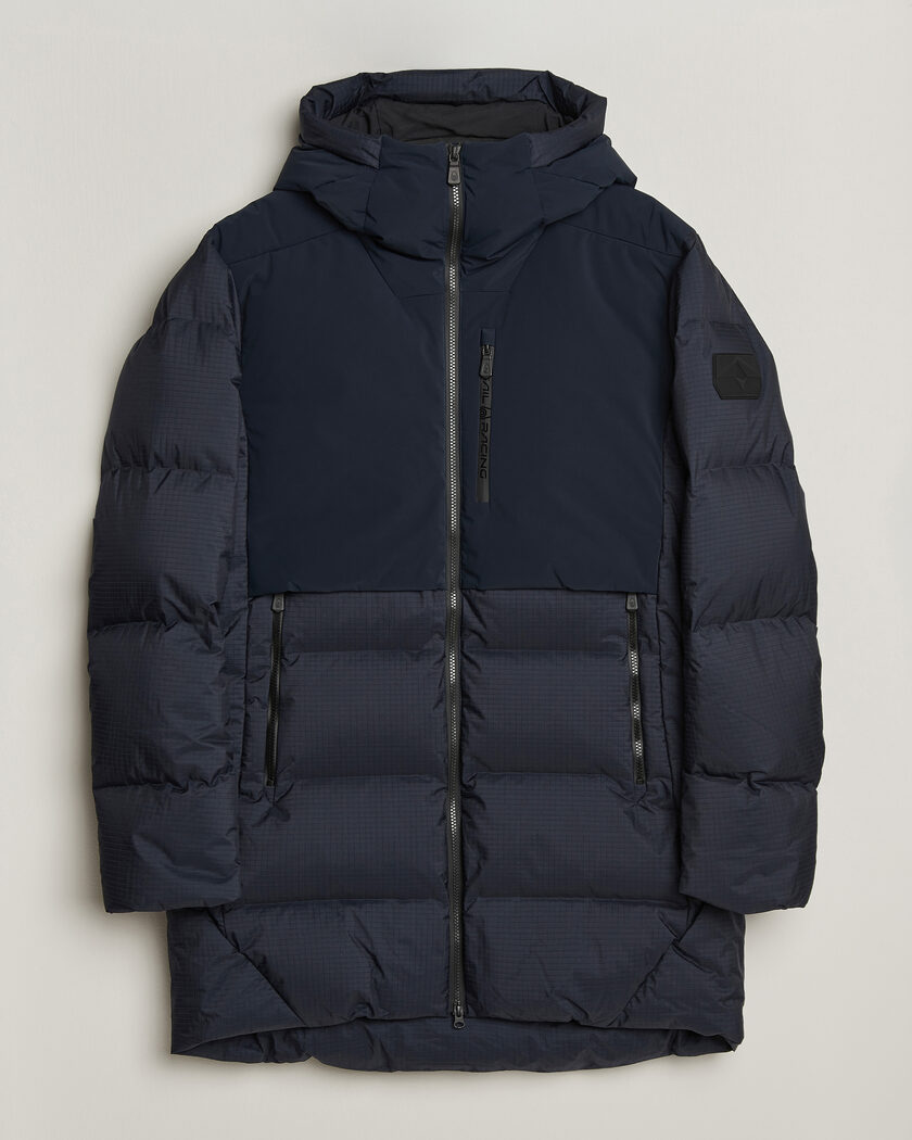 Sail Racing Polar Down Hooded Parka Dark Navy – Blau