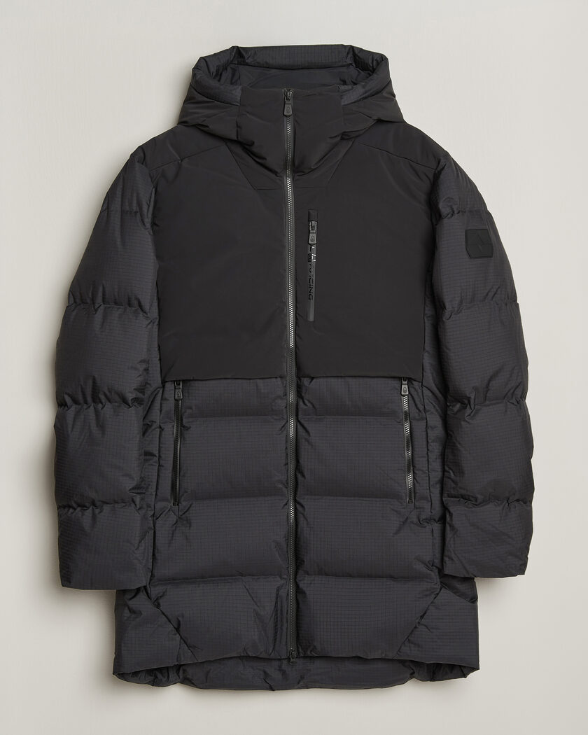  Sail Racing Polar Down Hooded Parka Carbon – Schwarz