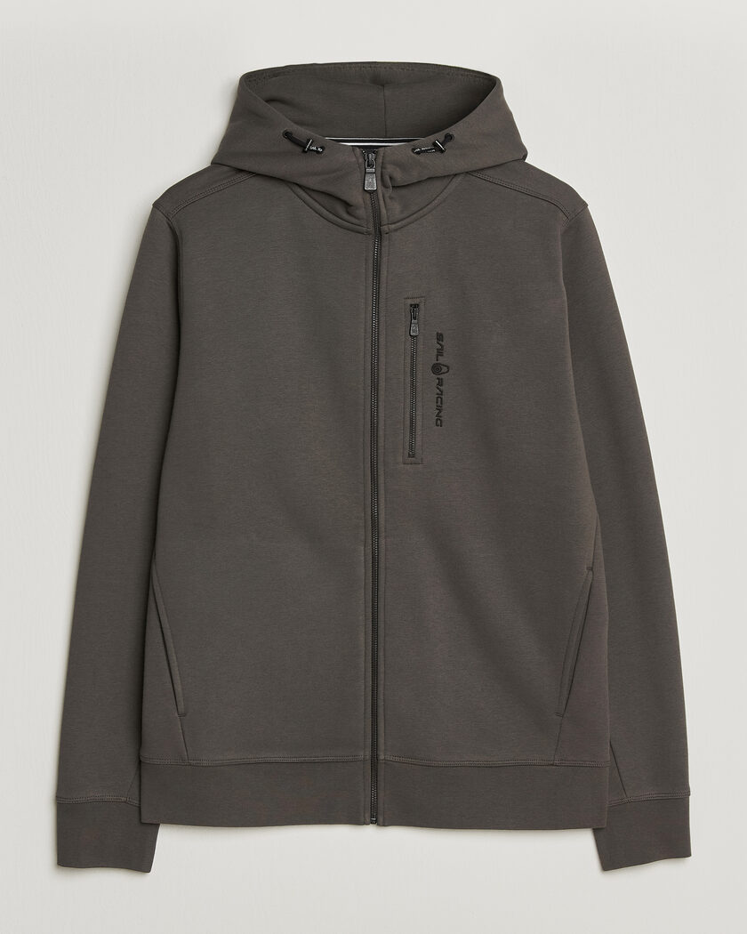 Sail Racing Bowman Full Zip Hoodie Asphalt – Grau