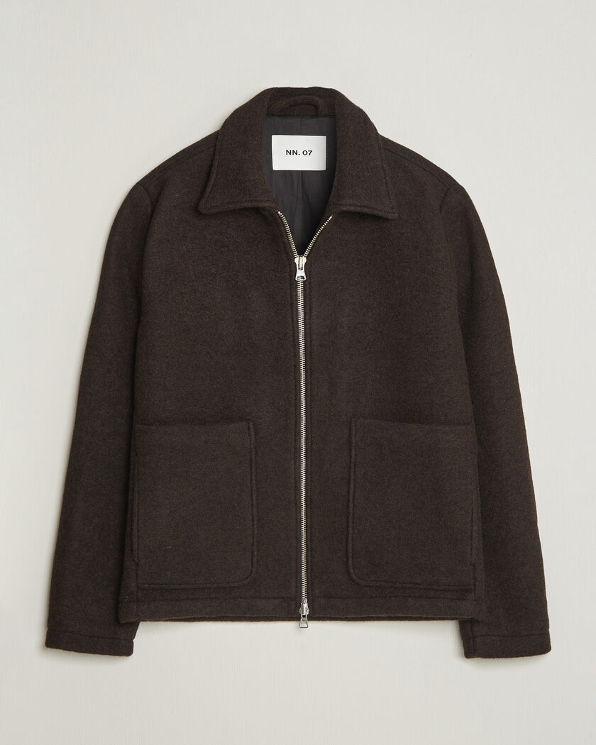 NN07 Gael Jacket Dusky Port – Braun