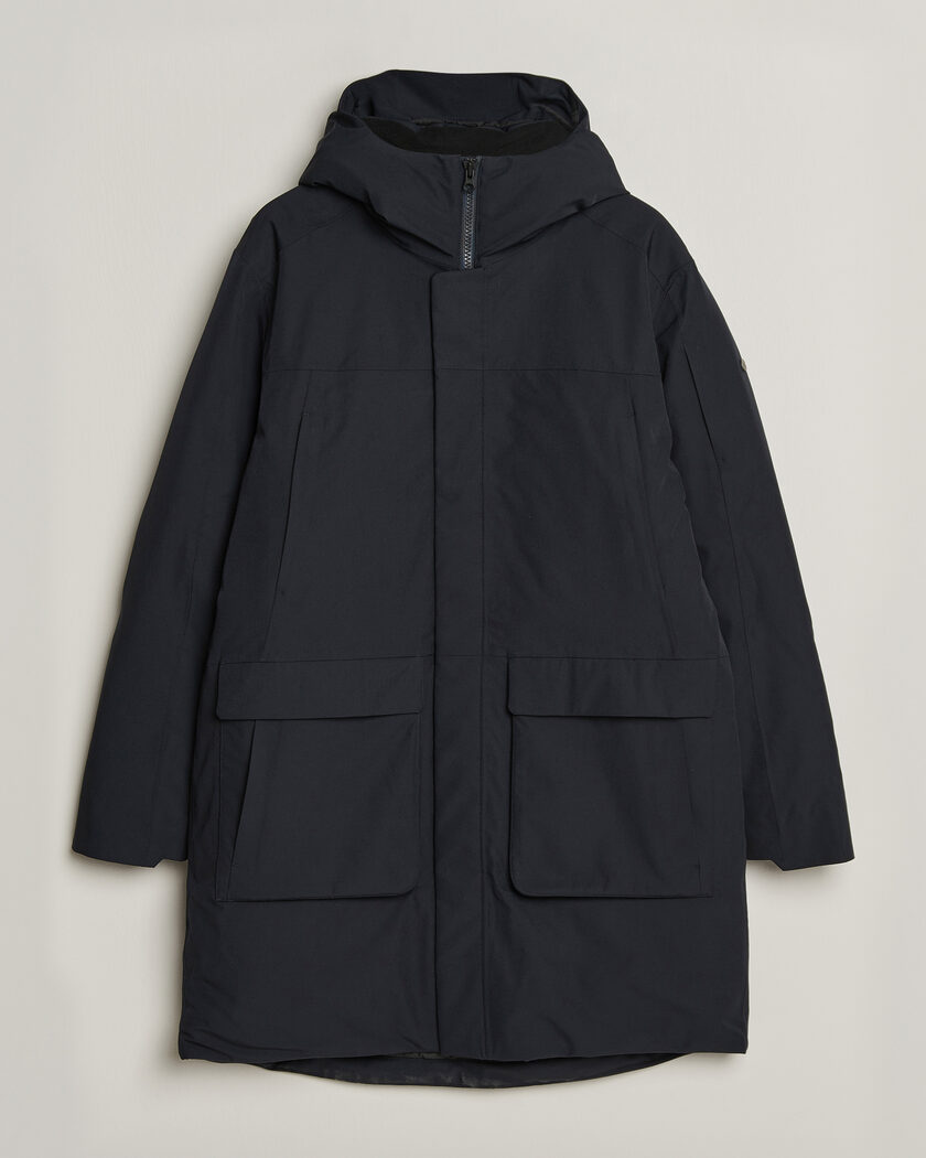 Scandinavian Edition Guard II Padded Parka Midnight Blue – Blau