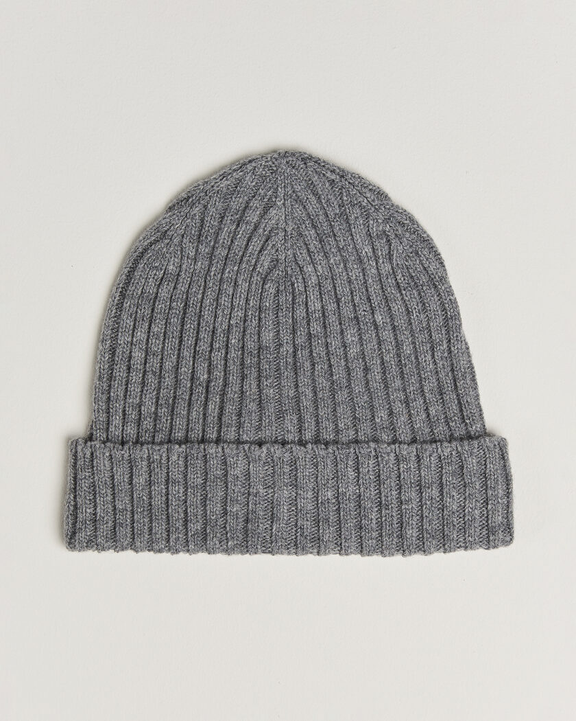 Stenströms Brushed Merino Beanie  Grey – Grau