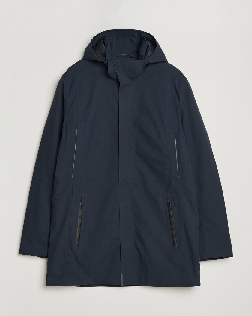 UBR Regulator Herringbone Parka  Navy – Blau