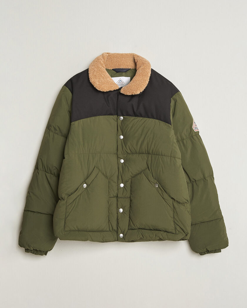 Pyrenex Fiery Down Jacket Deep Khaki – Grün