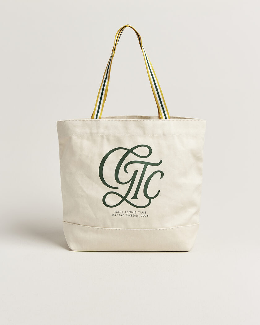 Gant Tournament Tote Bag Cream – Weiß