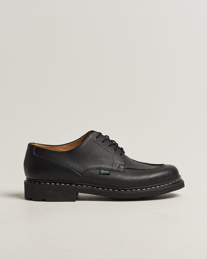 Paraboot Chambord Derby Black Grain – Schwarz