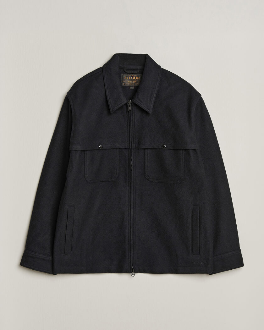 Filson Wool Cruiser Jac Shirt Dark Navy – Blau