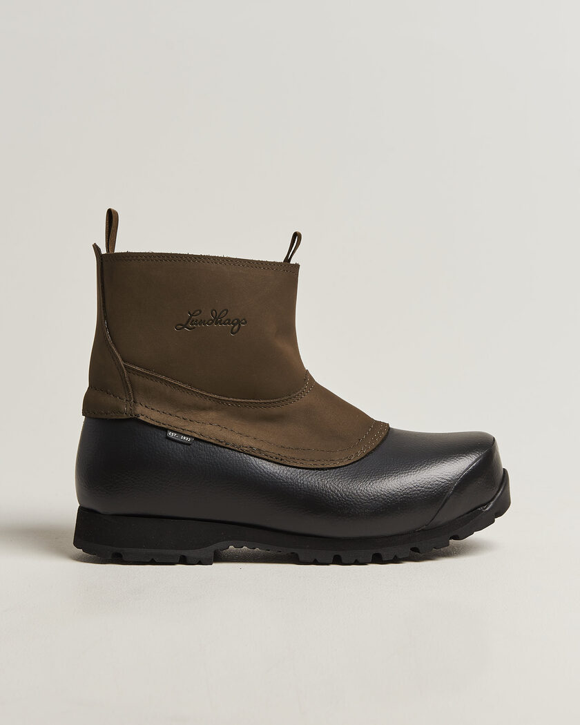 Lundhags Myrk Insulated Pull On Boot Dark Moss – Grün