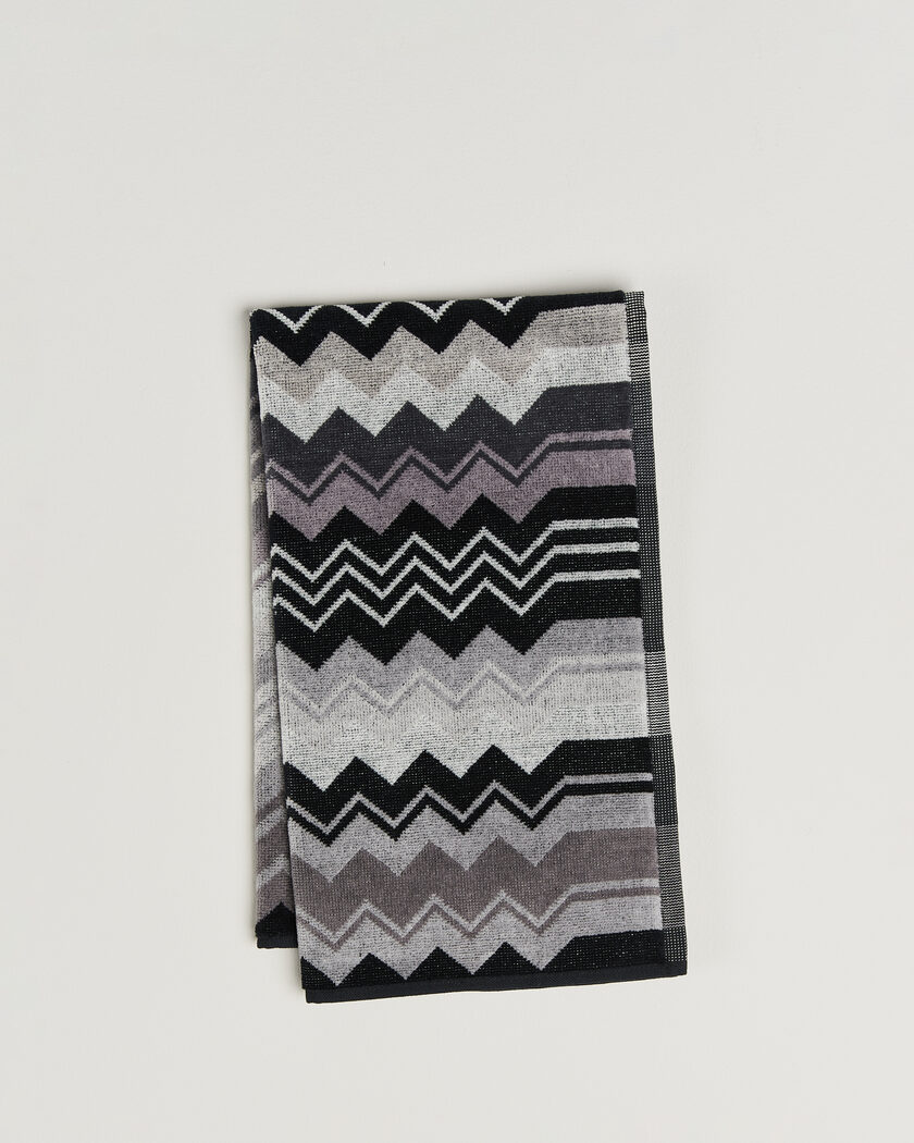 Missoni Home Giacomo Hand Towel 40x70cm Multi Black – Schwarz