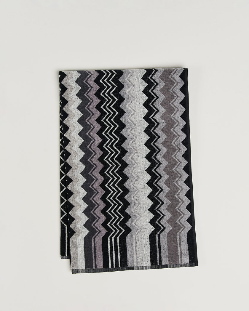 Missoni Home Giacomo Bath Towel 70x115cm Multi Black – Schwarz