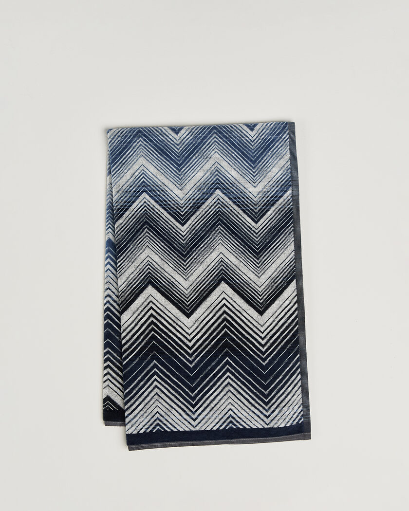 Missoni Home Marea Bath Towel 100x60cm Multi Blue – Blau